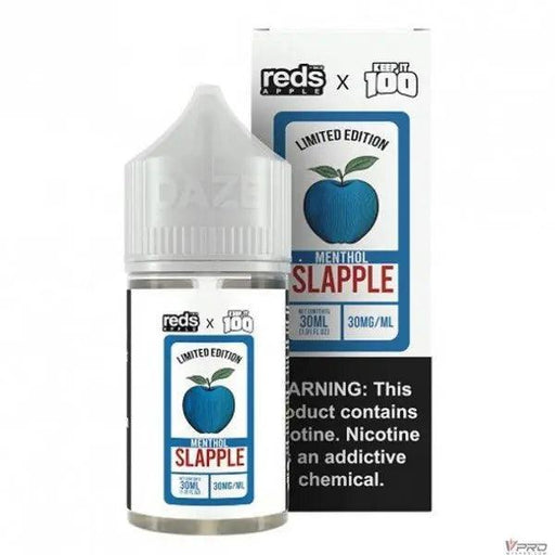 Menthol Slapple - 7 Daze Reds x Keep It 100 Salt 30mL