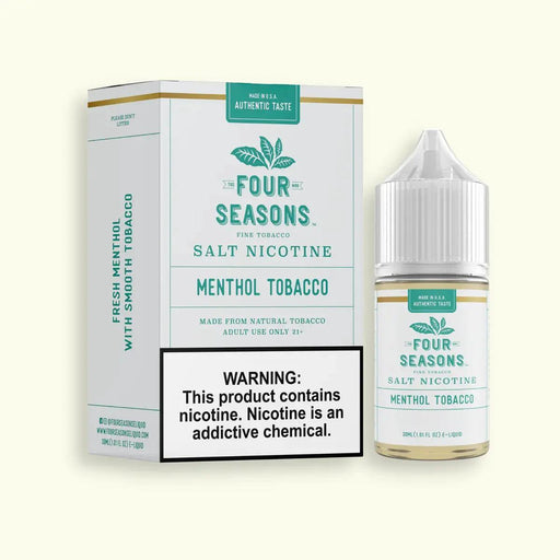 Menthol Tobacco - Four Seasons Salt 30mL