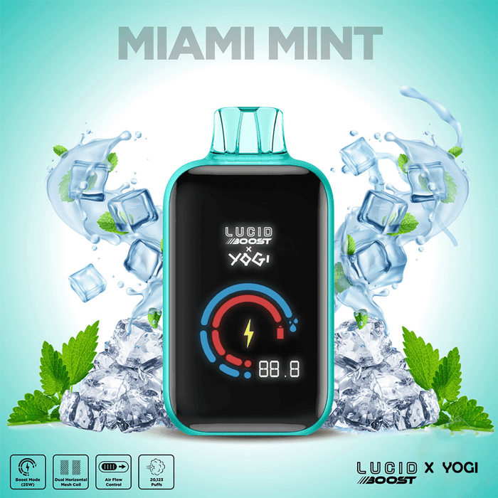 Lucid Boost x Yogi 20K Puffs Disposable