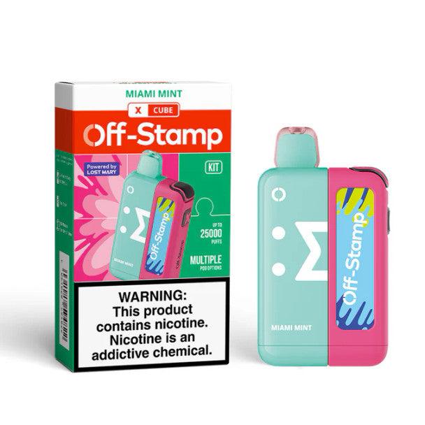 Off Stamp X Cube 25K Puffs Disposable Kit