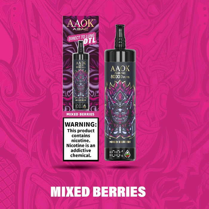 AAOK 80K Disposable 2% Nicotine