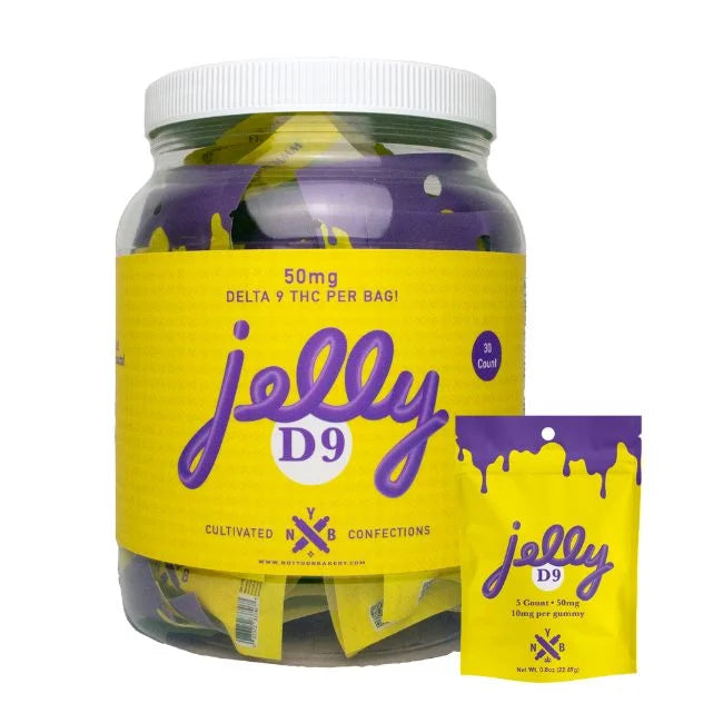NYB Jelly D9 50MG Gummies