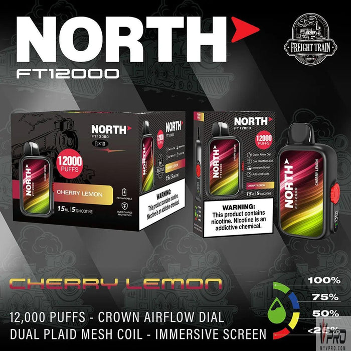 North FT12000 5% Nic Disposable