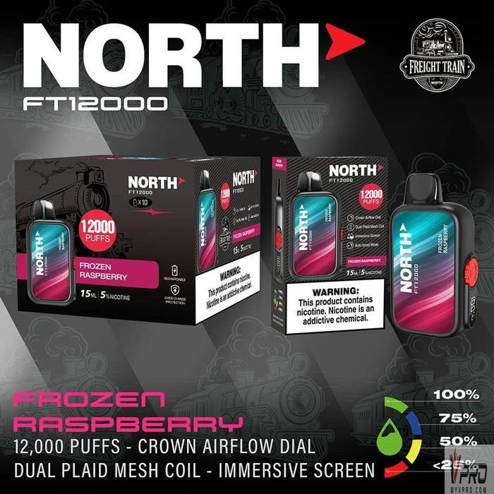 North FT12000 5% Nic Disposable
