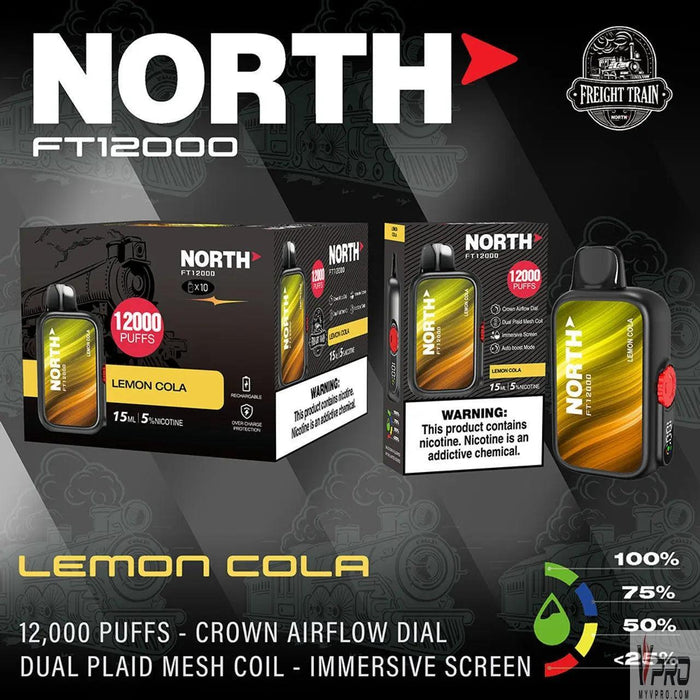 North FT12000 5% Nic Disposable