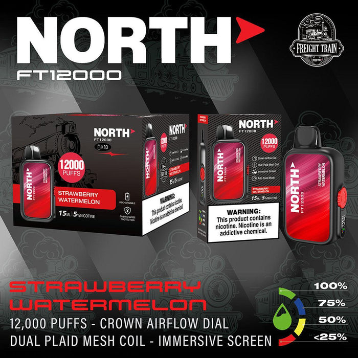 North FT12000 5% Nic Disposable