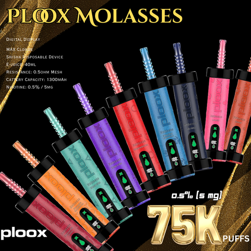 Ploox Molasses By Luxpodz 75K Disposable