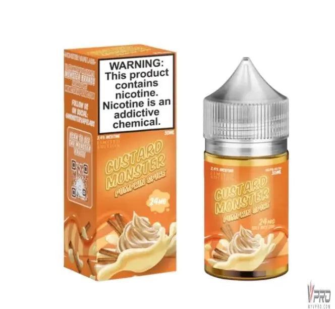 Pumpkin Spice - Custard Monster Synthetic Salt 30mL