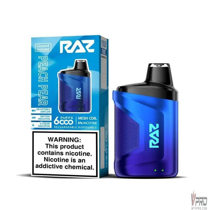 RAZ CA6000 Puffs Disposable 5%