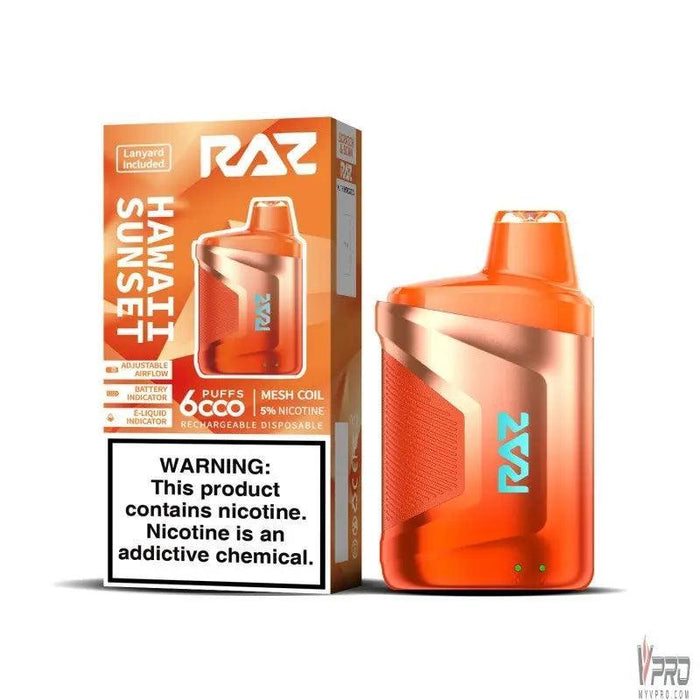 RAZ CA6000 Puffs Disposable 5%