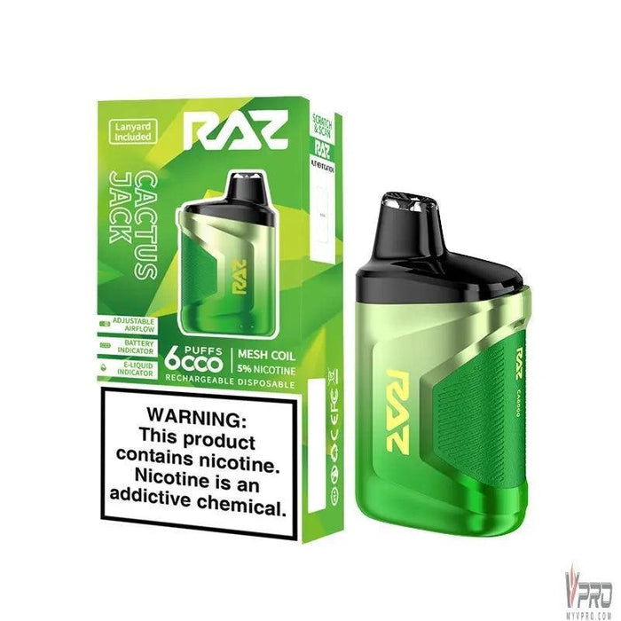 RAZ CA6000 Puffs Disposable 5%