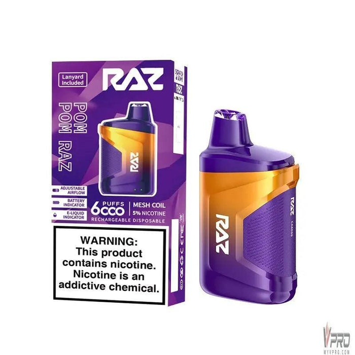 RAZ CA6000 Puffs Disposable 5%