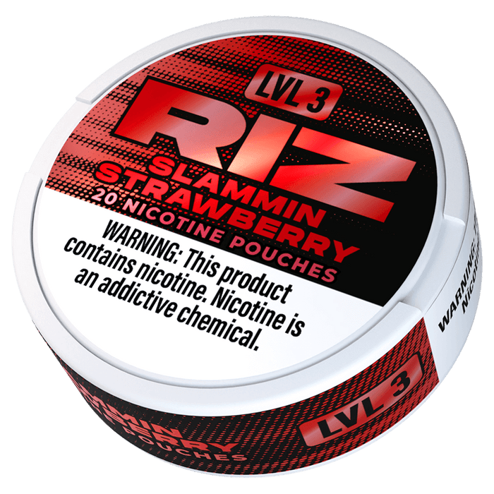 Slammin Strawberry - Riz Nicotine Pouches