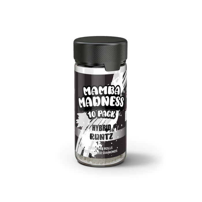 Mamba Madness Full Spectrum Blend 2GM Pre Rolls 10ct/Jar