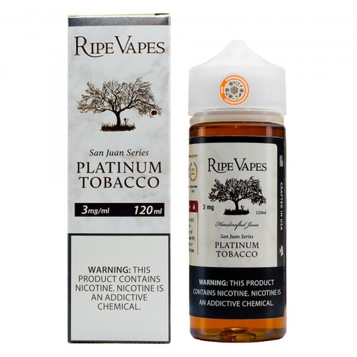 San Juan Platinum Tobacco - Ripe Vapes 120mL
