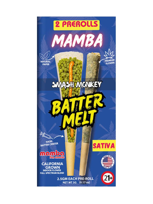 Mamba Batter Melt Full Spectrum Blend Pre Rolls Joints