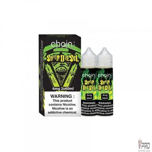 Sour Diesel - Chain Vapez E-Liquid 120mL