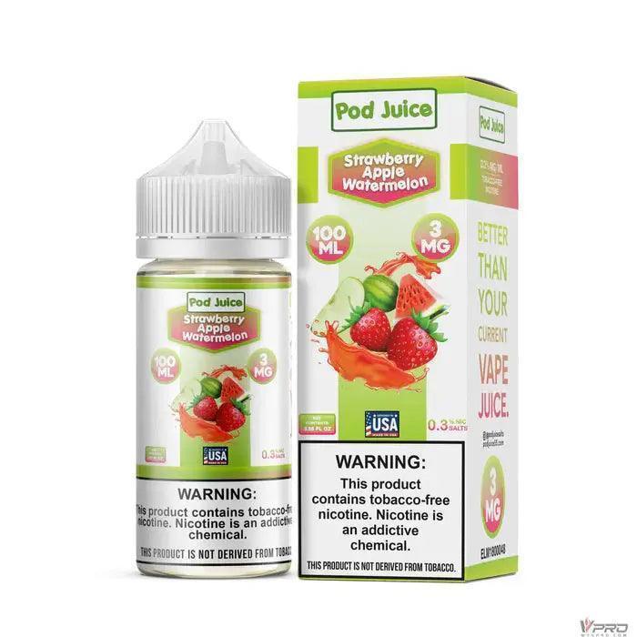 Strawberry Apple Watermelon - POD Juice 100mL