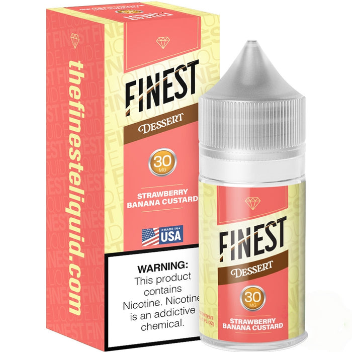 Strawberry Banana Custard - Dessert - Finest Salt 30mL