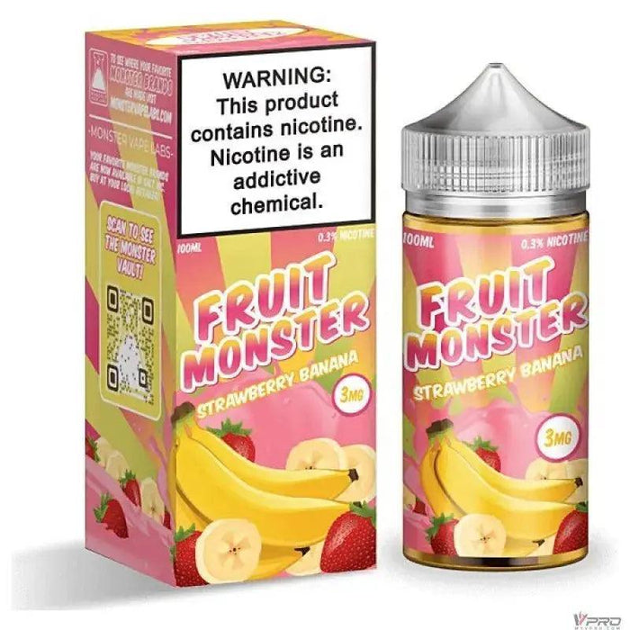 Strawberry Banana - Fruit Monster 100mL