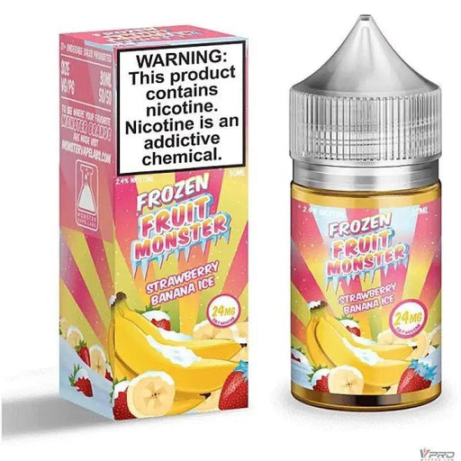 Strawberry Banana Ice - Frozen Fruit Monster Salt 30mL