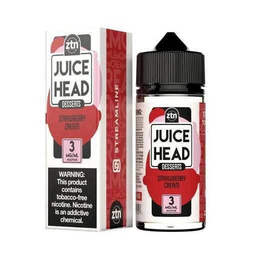 Strawberry Cream - Juice Head Desserts 100mL