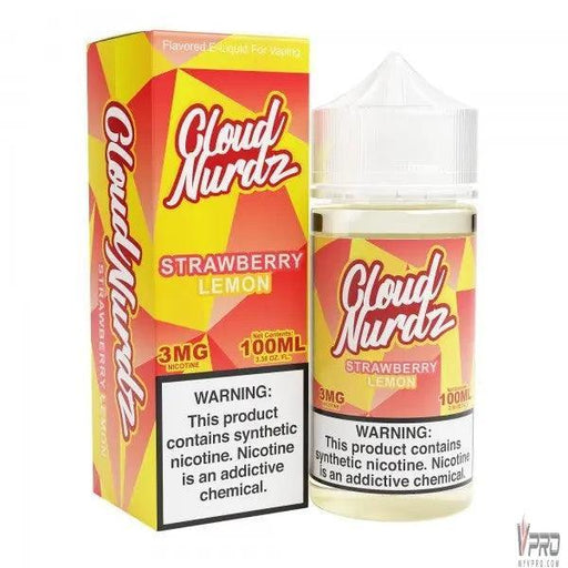 Strawberry Lemon - Cloud Nurdz Synthetic 100mL