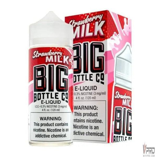 Strawberry Milk - Big Bottle Co  120mL