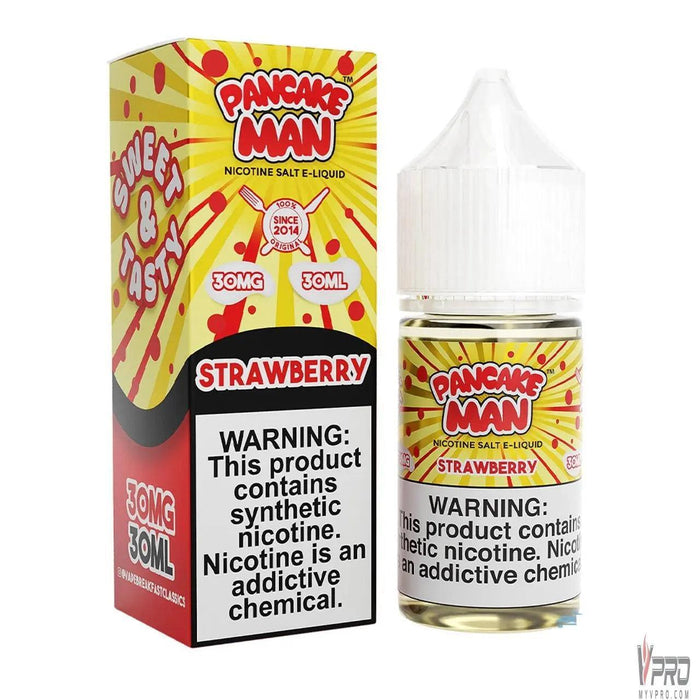 Strawberry - Pancake Man By Vape Breakfast Classics Salt 30mL