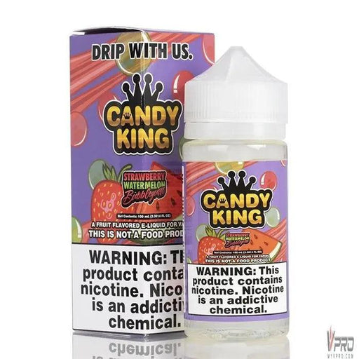 Strawberry Watermelon Bubble Gum - Candy King 100mL
