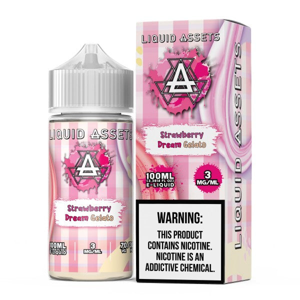 Strawberry Dream Gelato - Liquid Assets 100mL