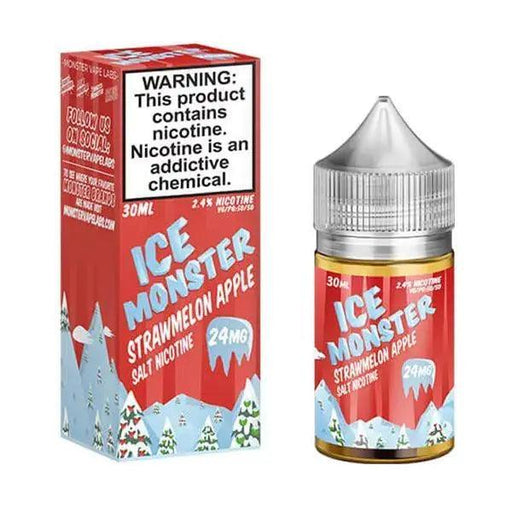 Strawmelon Apple - Ice Monster Synthetic Salt 30mL