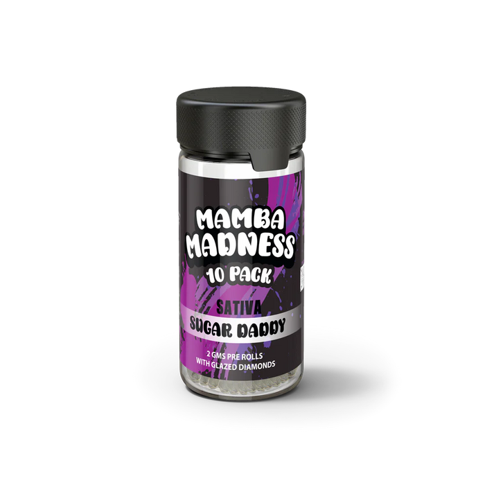 Mamba Madness Full Spectrum Blend 2GM Pre Rolls 10ct/Jar