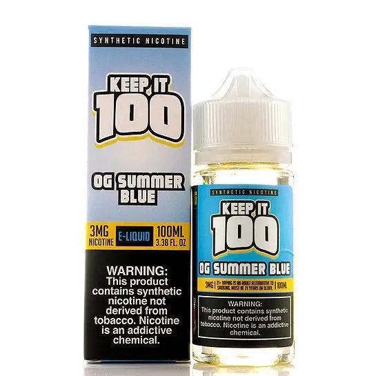 Summer Blue - Keep It 100 Synthetic 100mL