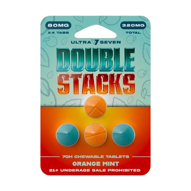 Ultra Seven Double Stracks 7-Oh Chewable Tablets