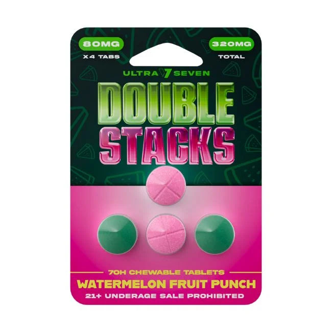 Ultra Seven Double Stracks 7-Oh Chewable Tablets