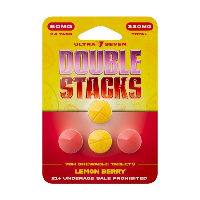 Ultra Seven Double Stracks 7-Oh Chewable Tablets
