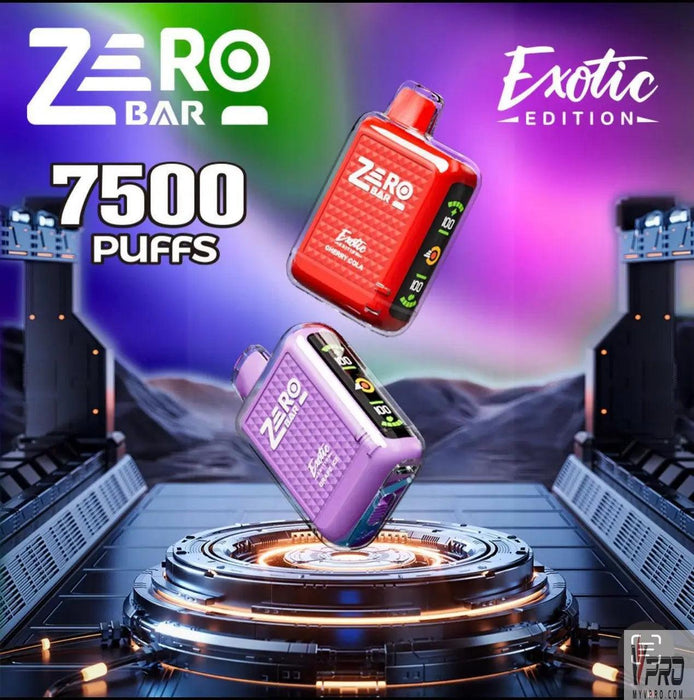 Zero Bar Exotic Edition 7500 Puffs Disposable 0%