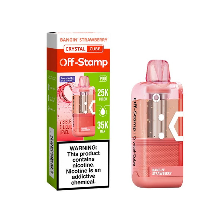 Off-Stamp X-Cube 35000 Crystal Disposable Pod