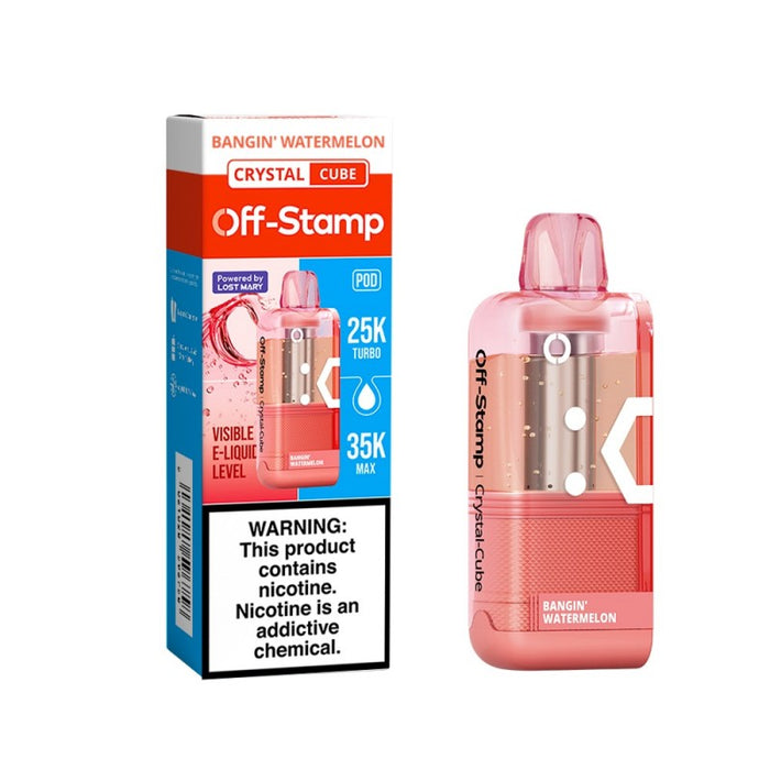 Off-Stamp X-Cube 35000 Crystal Disposable Pod