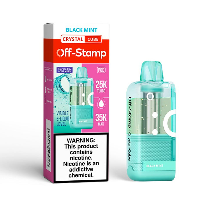 Off-Stamp X-Cube 35000 Crystal Disposable Pod