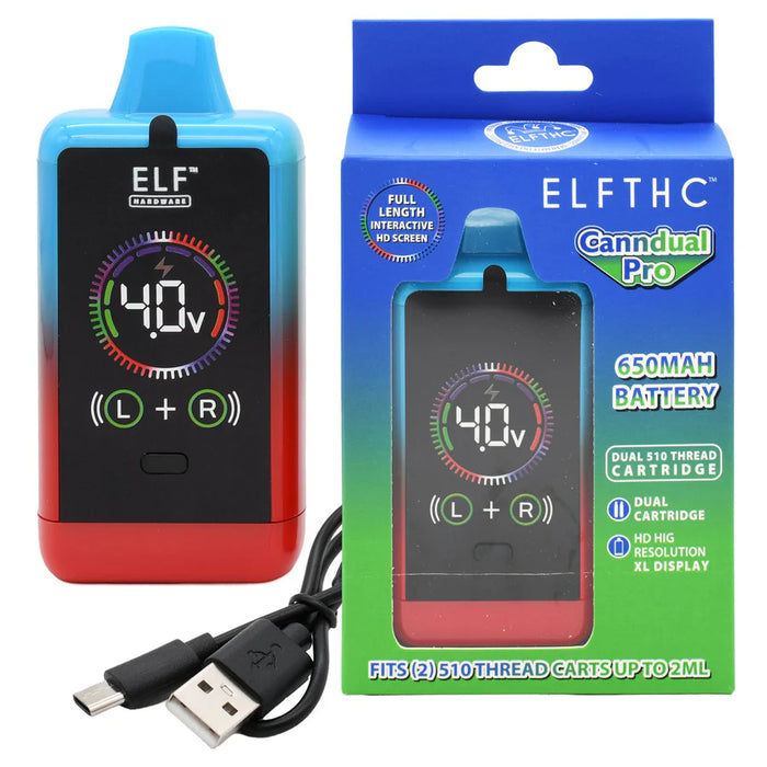ELF Canndual Pro 650mAh 510 Battery