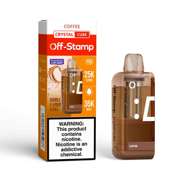 Off-Stamp X-Cube 35000 Crystal Disposable Pod