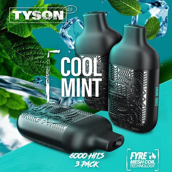 Tyson 2.0 Lightweight 2K Puffs Disposable-3packs