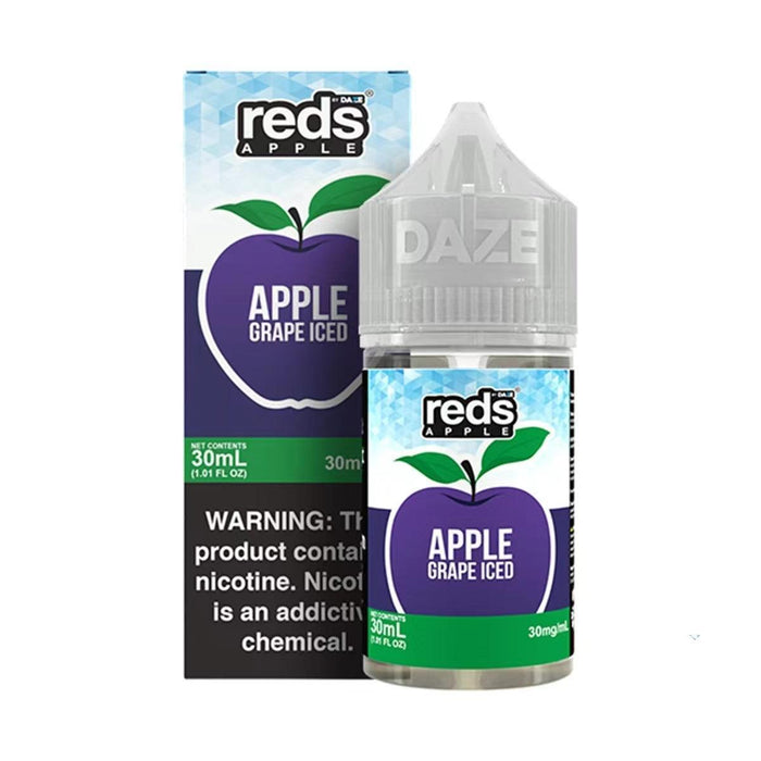 ICED Grape - Reds Apple Salt - 7 Daze 30mL