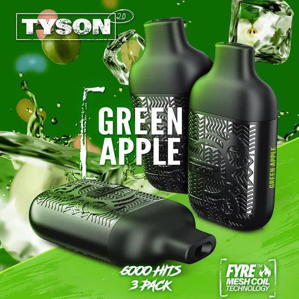 Tyson 2.0 Lightweight 2K Puffs Disposable-3packs