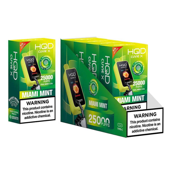 HQD Cuvie X 25K Puffs Disposable