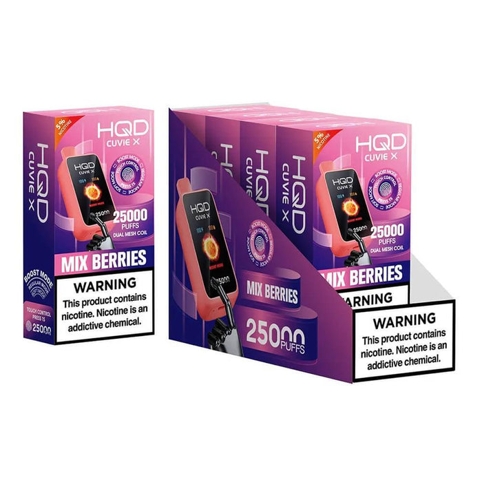 HQD Cuvie X 25K Puffs Disposable