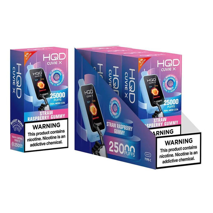 HQD Cuvie X 25K Puffs Disposable