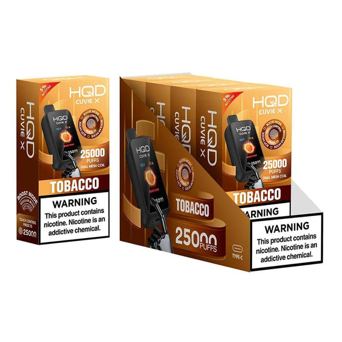 HQD Cuvie X 25K Puffs Disposable